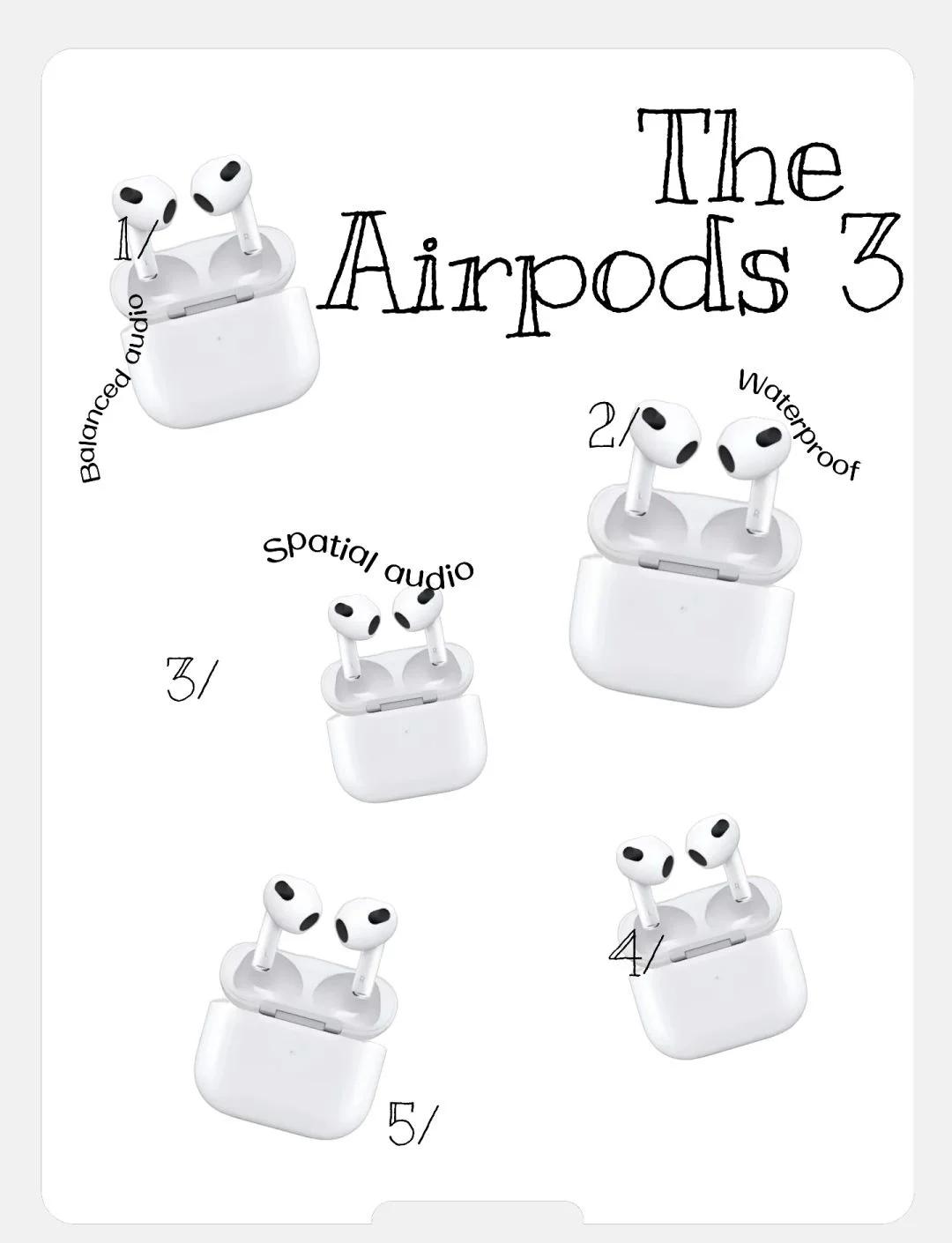 airpods三款区别 airpods系列哪个好 