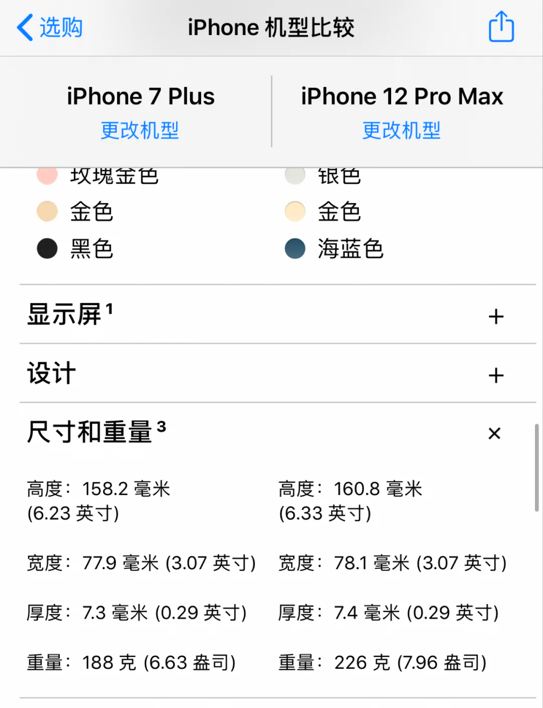 6s与6的尺寸区别 6s与6的尺寸区别在哪 