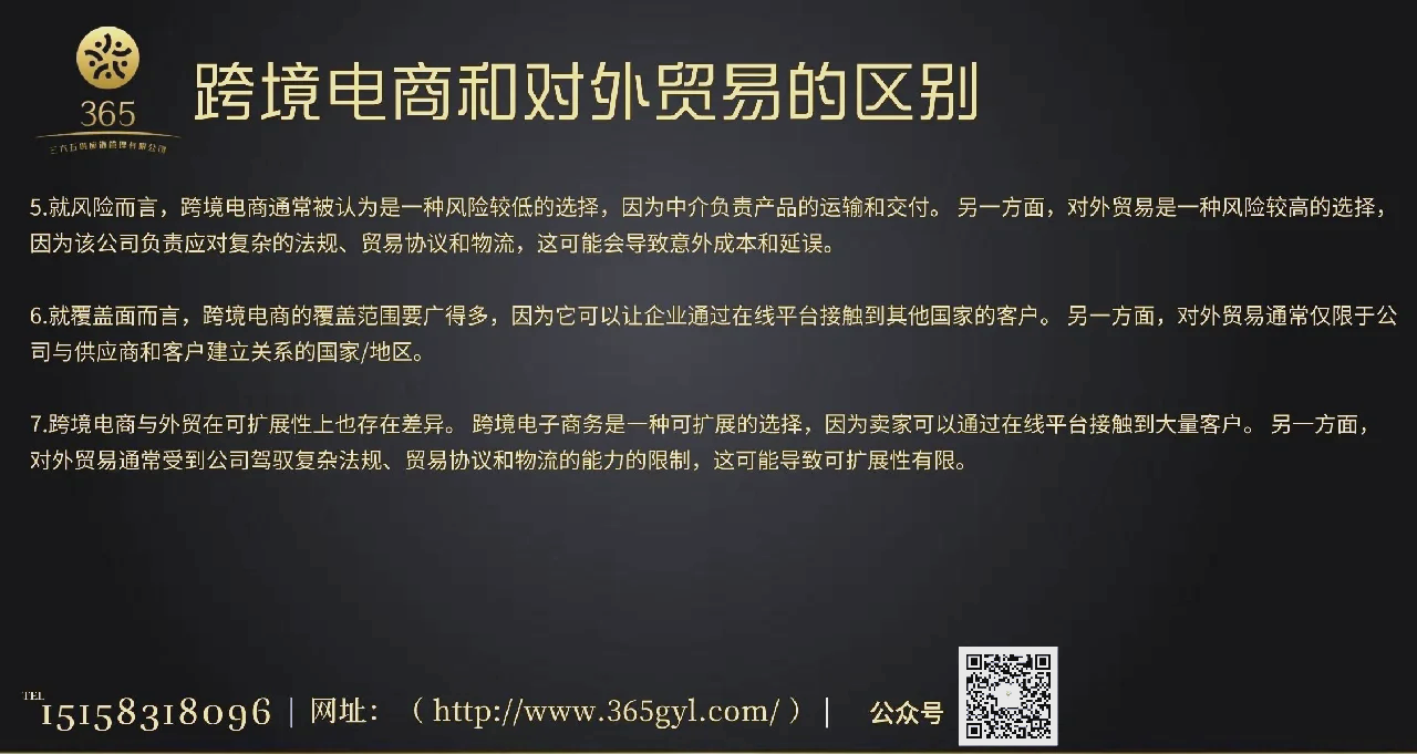 跨境电商与电子商务的区别 跨境电子商务与电子商务的区别 