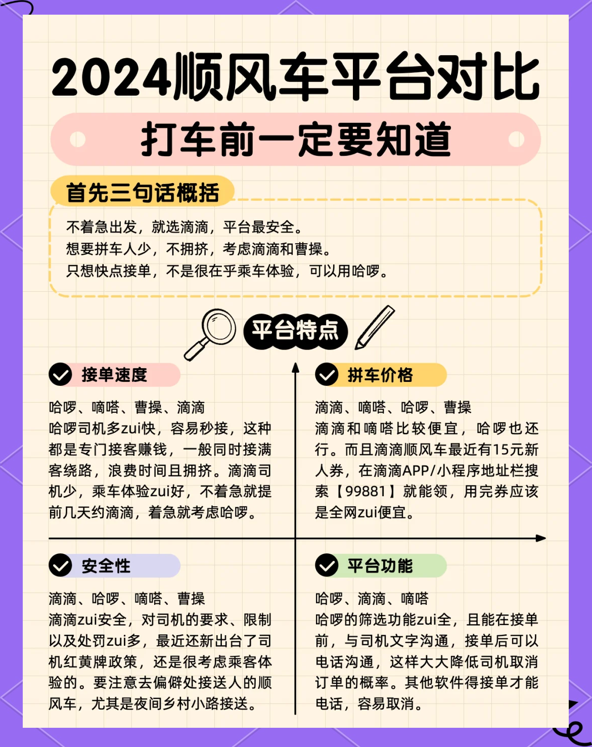 滴滴快车和顺风车区别 滴滴快车和顺风车的区别 两者到底哪个好 