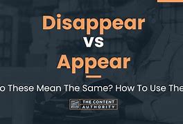 disappear与gone的区别 disappear vanish什么区别 